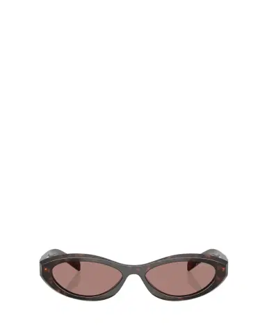 Prada PR 26ZS Beveled Acetate & Plastic Oval Sunglasses | Thumbnail 1 Prada PR 26ZS Beveled Acetate & Plastic Oval Sunglasses | Thumbnail 1
