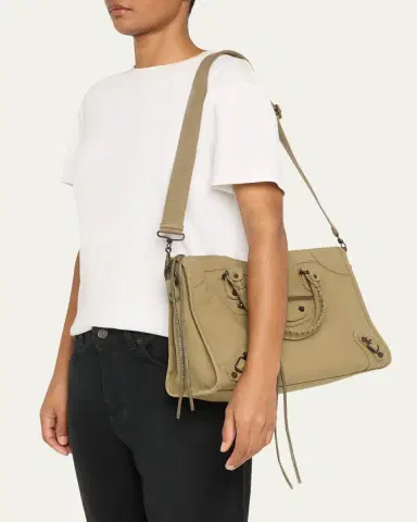 Balenciaga Le City Medium Canvas Top-Handle Bag | Thumbnail 2 Balenciaga Le City Medium Canvas Top-Handle Bag | Thumbnail 2