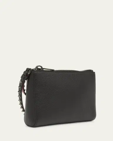 Christian Louboutin Cabata Mini Pouch Wristlet in Leather | Thumbnail 2
