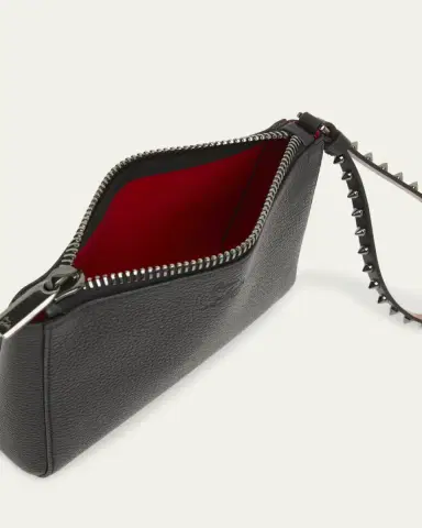 Christian Louboutin Cabata Mini Pouch Wristlet in Leather | Thumbnail 3