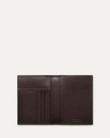 Prada Men's Nylon and Suede Bifold Card Holder | Thumbnail 3