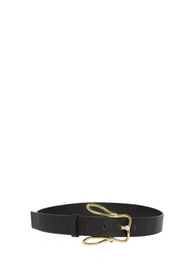 Bottega Veneta Bunny Buckle Leather Belt | Thumbnail 3