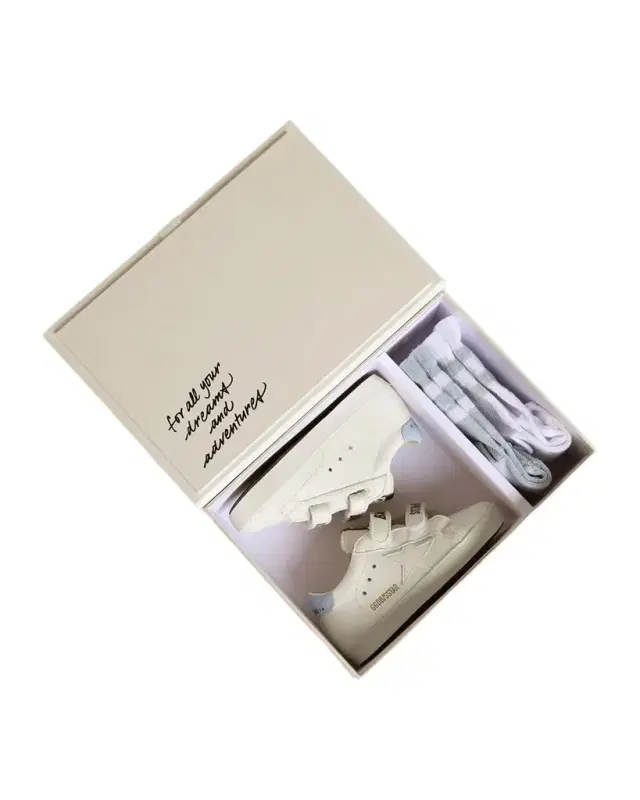 Golden Goose Kid 's Old School Glitter Dual-Grip Sneakers, Babies