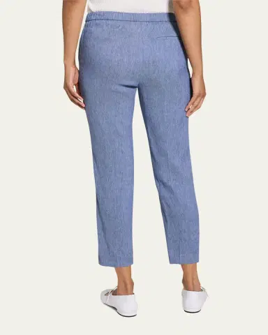 Theory Treeca Pull-On Ankle Pants | Thumbnail 3 Theory Treeca Pull-On Ankle Pants | Thumbnail 3