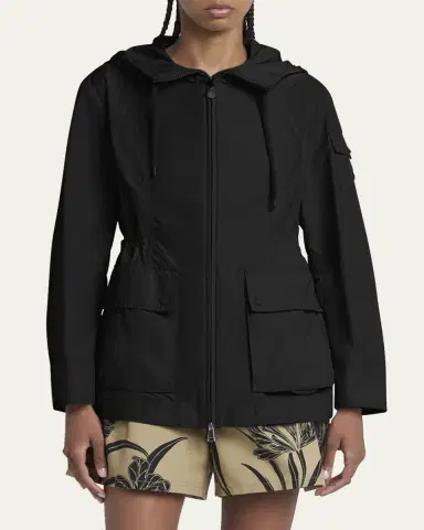 Moncler Leandro Short Hooded Parka | Thumbnail 4 Moncler Leandro Short Hooded Parka | Thumbnail 4