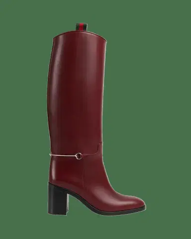 Gucci Marot Leather Charlotte Knee-High Boots | Thumbnail 2 Gucci Marot Leather Charlotte Knee-High Boots | Thumbnail 2