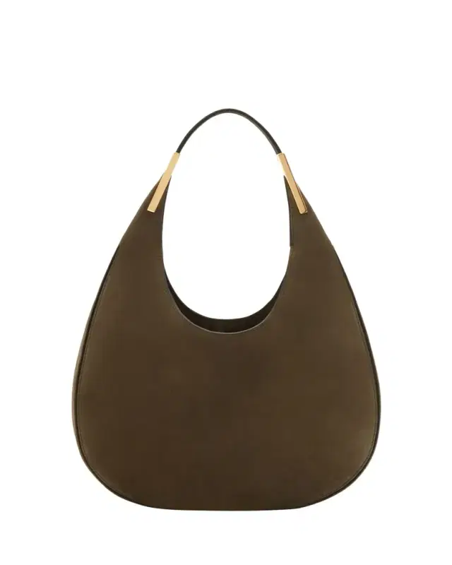 Savette Florence Small Suede Hobo Bag