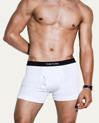 Tom Ford Logo-Trim Boxer Briefs | Thumbnail 2