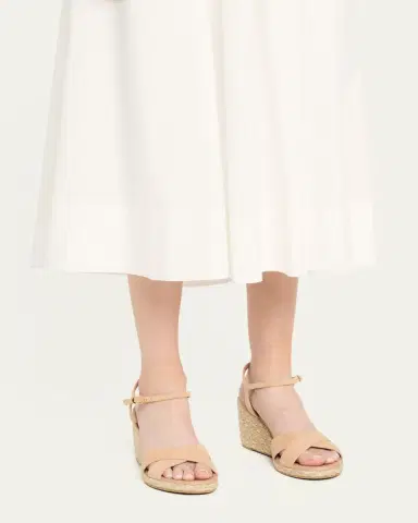 Stuart Weitzman Dayna Suede Crisscross Wedge Espadrilles | Thumbnail 2 Stuart Weitzman Dayna Suede Crisscross Wedge Espadrilles | Thumbnail 2