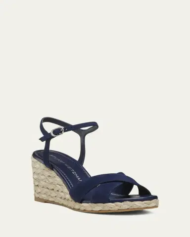 Stuart Weitzman Dayna Suede Crisscross Wedge Espadrilles | Thumbnail 6 Stuart Weitzman Dayna Suede Crisscross Wedge Espadrilles | Thumbnail 6