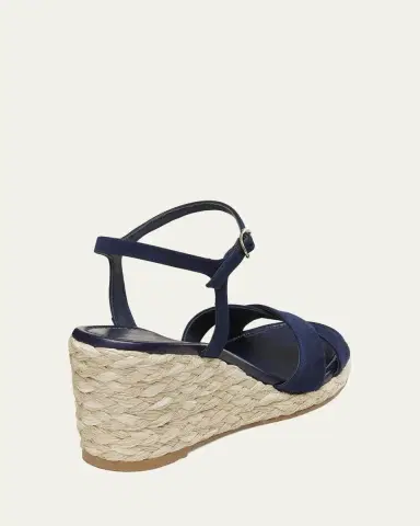 Stuart Weitzman Dayna Suede Crisscross Wedge Espadrilles | Thumbnail 7 Stuart Weitzman Dayna Suede Crisscross Wedge Espadrilles | Thumbnail 7