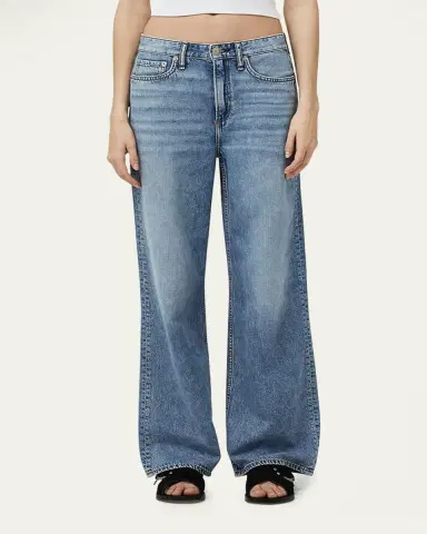rag & bone Featherweight Logan Mid-Rise Wide Jeans | Thumbnail 4 rag & bone Featherweight Logan Mid-Rise Wide Jeans | Thumbnail 4