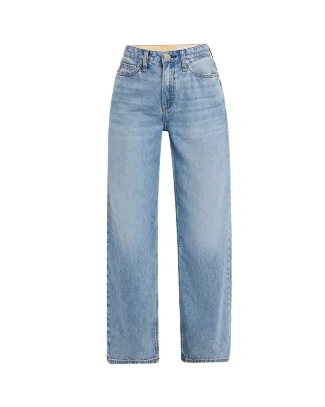 Featherweight Logan Mid-Rise Wide Jeans