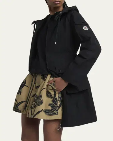 Moncler Laerte Long Hooded Parka | Thumbnail 5 Moncler Laerte Long Hooded Parka | Thumbnail 5