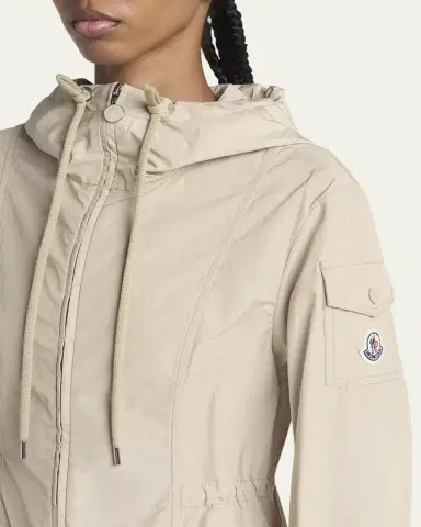 Moncler Laerte Long Hooded Parka | Thumbnail 9 Moncler Laerte Long Hooded Parka | Thumbnail 9