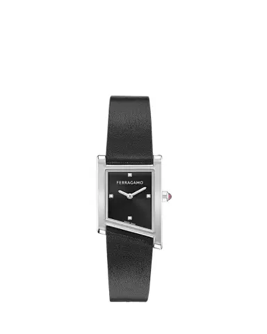 FERRAGAMO Ferragamo Asymetrique 22X36MM Stainless Steel Leather Watch | Thumbnail 1