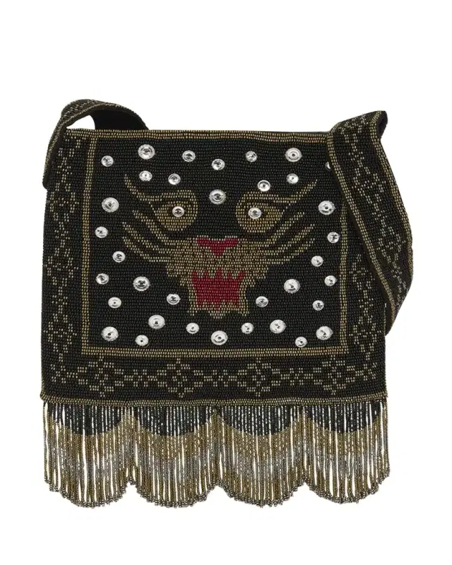 Nellcote Small Beaded Fringed Shoulder Bag