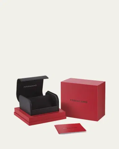 Ferragamo Double Gancini 25MM IP Rose Gold Bracelet Watch | Thumbnail 4 Ferragamo Double Gancini 25MM IP Rose Gold Bracelet Watch | Thumbnail 4