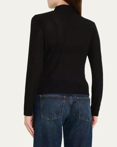 Veronica Beard Wyeth Knit Turtleneck | Thumbnail 3 Veronica Beard Wyeth Knit Turtleneck | Thumbnail 3