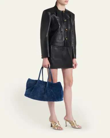 Bottega Veneta Pinacoteca Reversible Shearling Tote Bag | Thumbnail 5 Bottega Veneta Pinacoteca Reversible Shearling Tote Bag | Thumbnail 5