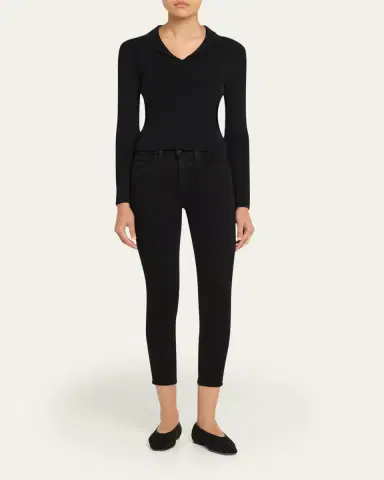 L'Agence Margot High-Rise Skinny Ankle Jeans | Thumbnail 6 L'Agence Margot High-Rise Skinny Ankle Jeans | Thumbnail 6