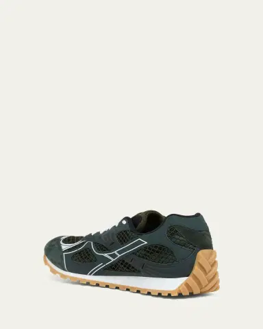 Bottega Veneta Orbit Metallic Net Runner Sneakers | Thumbnail 4 Bottega Veneta Orbit Metallic Net Runner Sneakers | Thumbnail 4