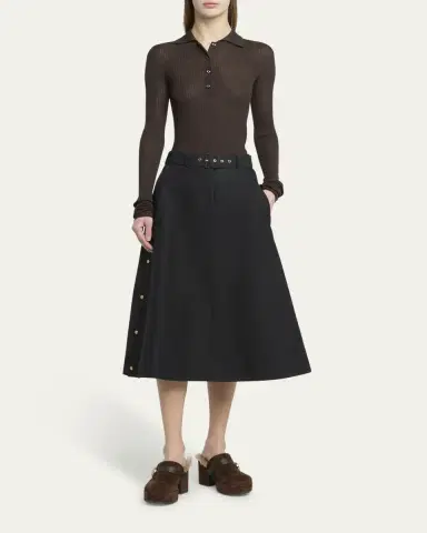 Moncler Belted Utility Skirt | Thumbnail 2