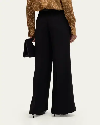 Lafayette 148 New York Thames Wide-Leg Crepe Pants | Thumbnail 3