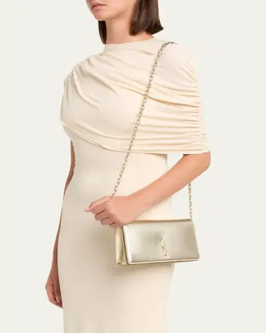 Christian Louboutin Bettina Clutch Bag in Laminated Nappa Leather | Thumbnail 2 Christian Louboutin Bettina Clutch Bag in Laminated Nappa Leather | Thumbnail 2