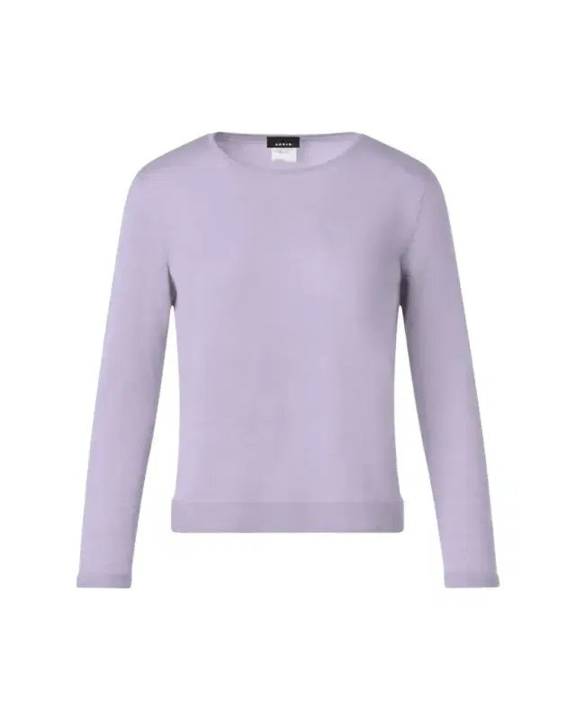 Akris Cashmere-Silk Fine Gauge Knit Sweater