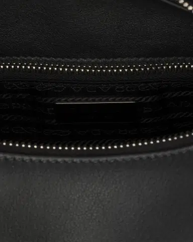 Prada Fold Large Leather Shoulder Bag | Thumbnail 3 Prada Fold Large Leather Shoulder Bag | Thumbnail 3