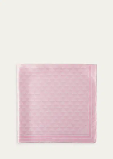 Prada Symbole Jacquard Silk Square Scarf | Thumbnail 3