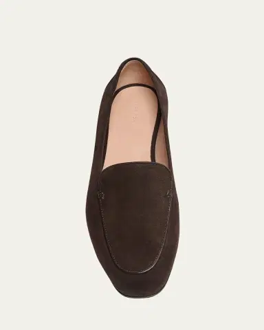 The Row Adam Suede Loafers | Thumbnail 2 The Row Adam Suede Loafers | Thumbnail 2