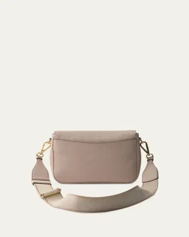 Prada Daino Flap Soft Leather Crossbody Bag | Thumbnail 6 Prada Daino Flap Soft Leather Crossbody Bag | Thumbnail 6