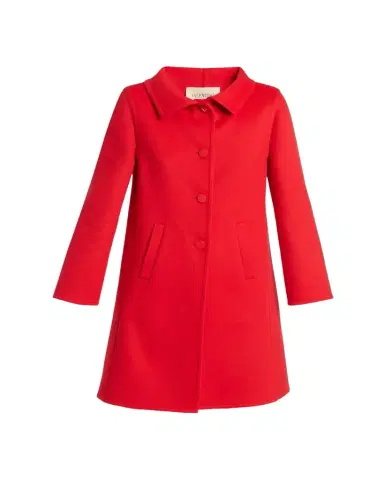 Valentino Garavani Virgin Wool-Cashmere A-Line Coat Dress | Thumbnail 1 Valentino Garavani Virgin Wool-Cashmere A-Line Coat Dress | Thumbnail 1