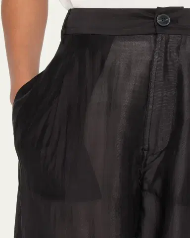 DARKPARK Phebe Double Sided Wide-Leg Pants with Chain | Thumbnail 5 DARKPARK Phebe Double Sided Wide-Leg Pants with Chain | Thumbnail 5