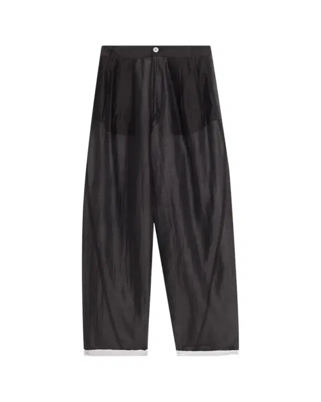 DARKPARK Phebe Double Sided Wide-Leg Pants with Chain