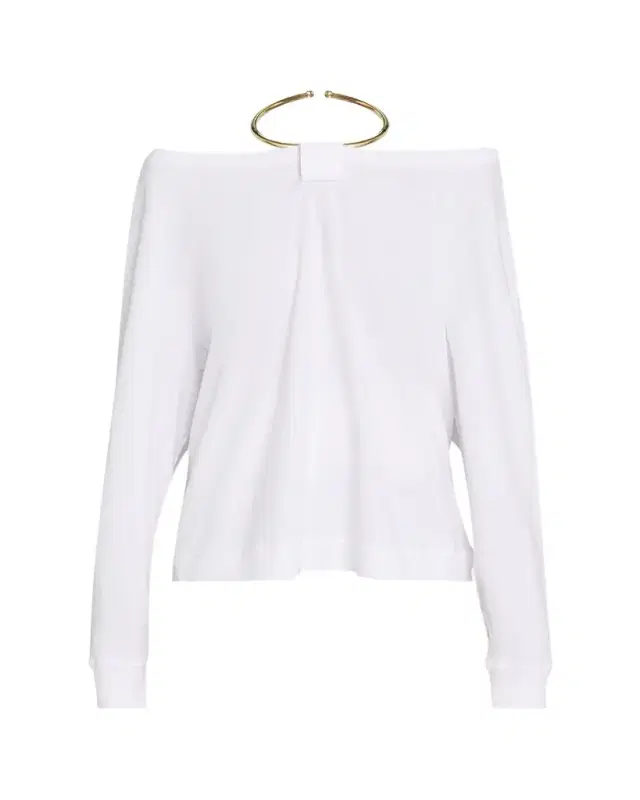DARKPARK Erin Necklace Off-The-Shoulder Top