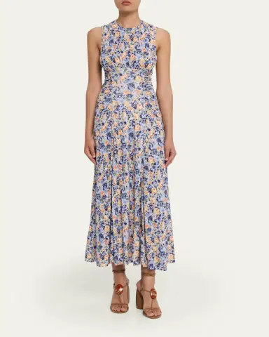Ulla Johnson Lana Printed Sleeveless Maxi Dress | Thumbnail 2 Ulla Johnson Lana Printed Sleeveless Maxi Dress | Thumbnail 2