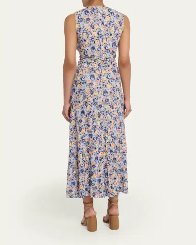 Ulla Johnson Lana Printed Sleeveless Maxi Dress | Thumbnail 3 Ulla Johnson Lana Printed Sleeveless Maxi Dress | Thumbnail 3