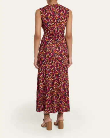 Ulla Johnson Lana Printed Sleeveless Maxi Dress | Thumbnail 7 Ulla Johnson Lana Printed Sleeveless Maxi Dress | Thumbnail 7