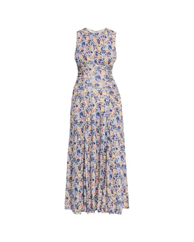 Ulla Johnson Lana Printed Sleeveless Maxi Dress