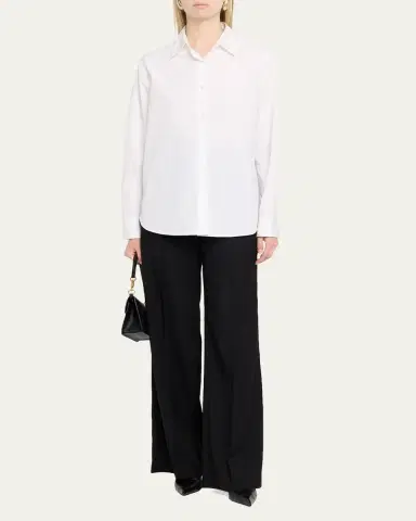 A.L.C. Mason Poplin Button-Front Shirt | Thumbnail 2 A.L.C. Mason Poplin Button-Front Shirt | Thumbnail 2