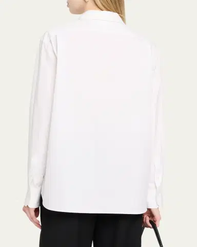 A.L.C. Mason Poplin Button-Front Shirt | Thumbnail 3 A.L.C. Mason Poplin Button-Front Shirt | Thumbnail 3
