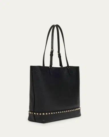 Valentino Garavani Medium Rockstud Grain Leather Tote Bag | Thumbnail 3