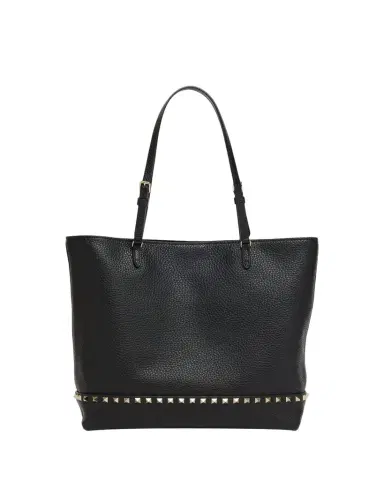 Valentino Garavani Medium Rockstud Grain Leather Tote Bag | Thumbnail 1