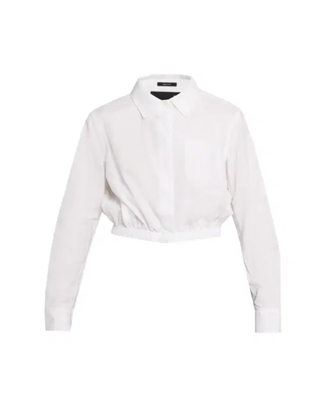R13 Cropped Long-Sleeve Boxy Shirt