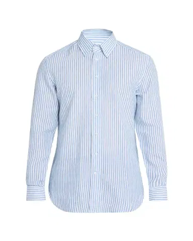 Bergdorf Goodman Men's Striped Cotton Button-Down Shirt | Thumbnail 1