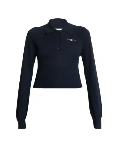Givenchy Long Sleeve Polo Shirt | Thumbnail 1 Givenchy Long Sleeve Polo Shirt | Thumbnail 1