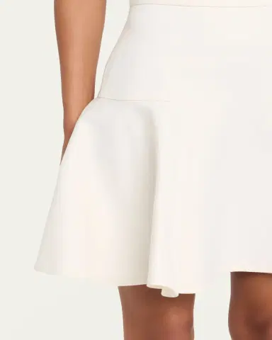 Burberry Ebony Cotton Twill Flare Mini Skirt | Thumbnail 5 Burberry Ebony Cotton Twill Flare Mini Skirt | Thumbnail 5
